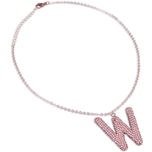 BLUSH Glitter W Necklace