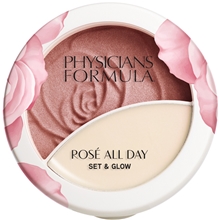 10 gram - Brightening Rose - Rosé All Day Set & Glow Powder