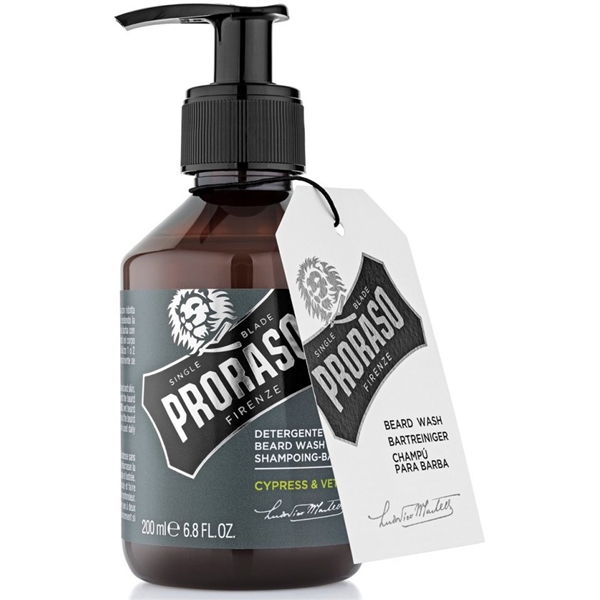 Proraso Beard Shampoo Cypress & Vetyver (Bild 2 von 3)