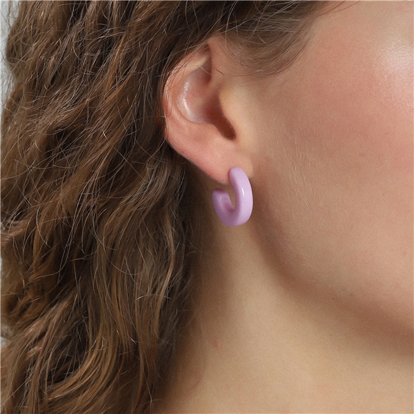 Spring Earrings Purple (Bild 2 von 2)