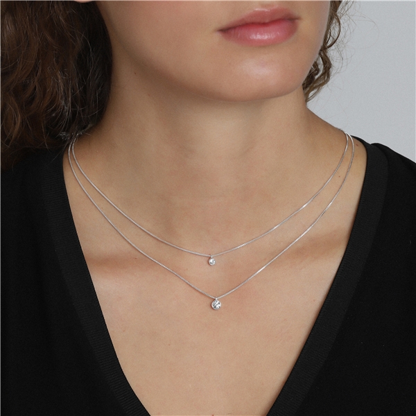 Lucia Double Crystal Necklace (Bild 2 von 2)