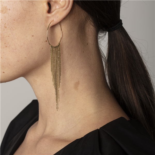 Frigg Earrings Gold Plated (Bild 2 von 2)