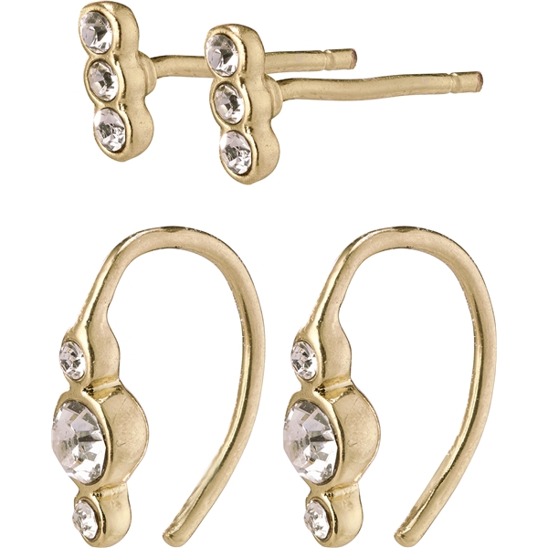 13204-2003 Radiance Earrings Gold Plated (Bild 1 von 2)