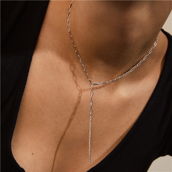 12214-6001 Serenity Cable Chain Crystal Necklace (Bild 3 von 4)