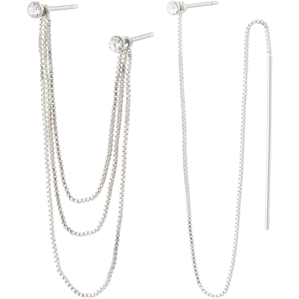 26214-6043 Kalinda Crystal Deco Chain Earstuds (Bild 1 von 3)