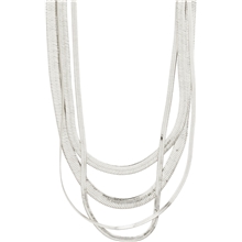 10221-6011 OPTIMISM Snake Chain Silver Necklaces