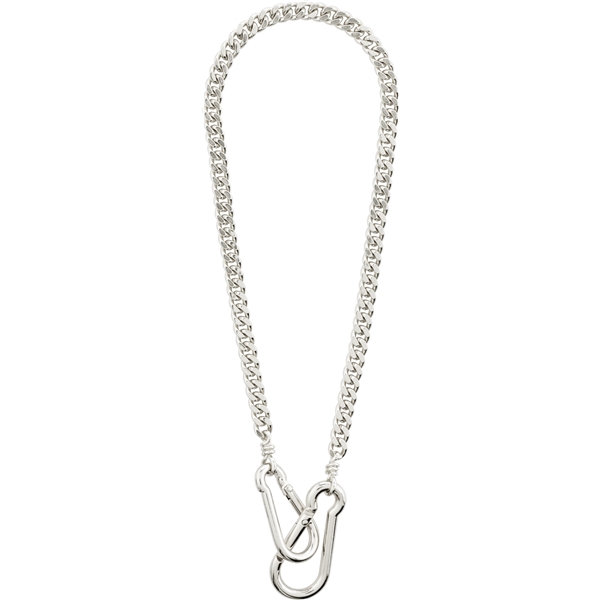 11221-6001 HOPEFUL Carabiner Curb Chain Necklace (Bild 2 von 4)