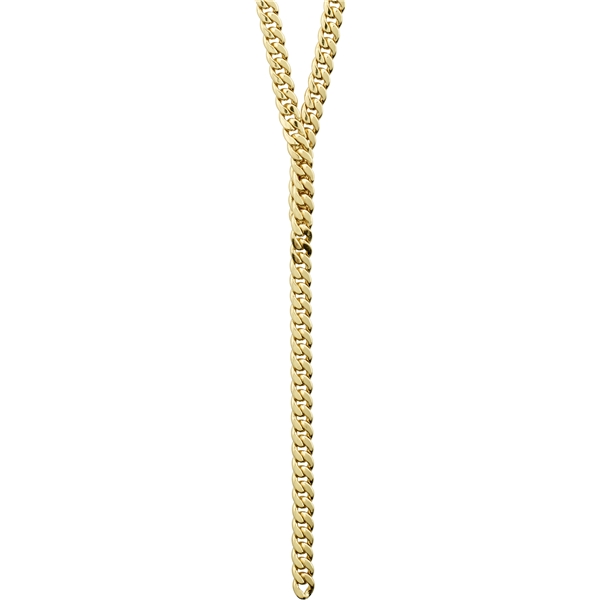 12221-2011 COURAGEOUS Curb Chain Y Necklace (Bild 1 von 4)