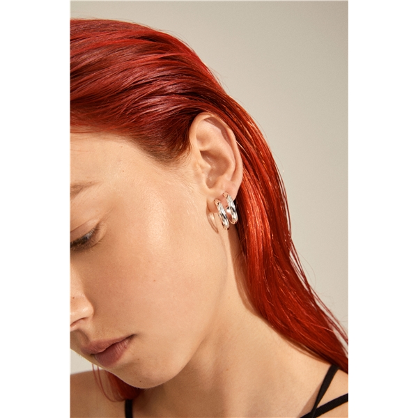 26221-6003 AMINA Medium Hoop Earrings (Bild 2 von 2)