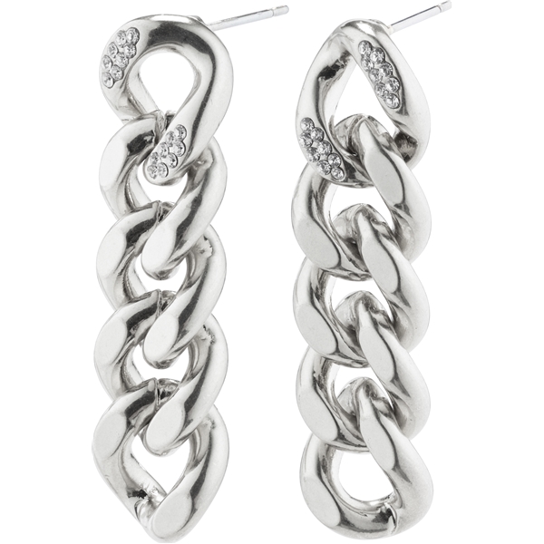 27221-6023 CECILIA Crystal Curb Chain Earrings (Bild 1 von 2)
