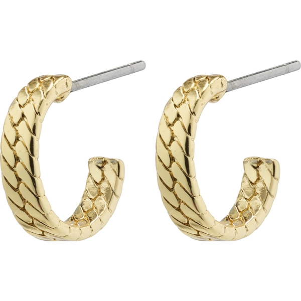 63221-2003 JOANNA Snake Chain Hoop Earrings (Bild 1 von 2)