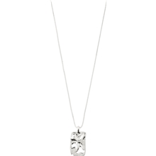 11222-6001 HAPPY Square Pendant Necklace
