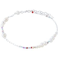 26222-6018 ILSA Freshwater Pearl Ankle Chain