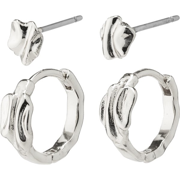 14223-6023 PEACE Huggie Hoops & Earstuds Set (Bild 1 von 3)