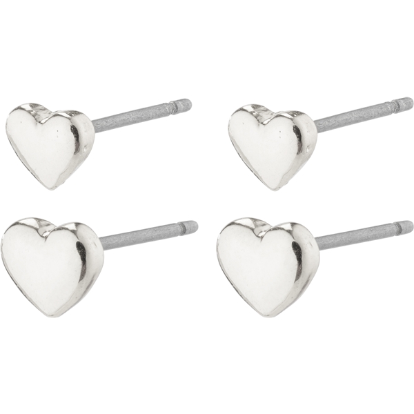 66231-6003 AFRODITTE Heart Earrings 2-In-1 Set (Bild 1 von 4)
