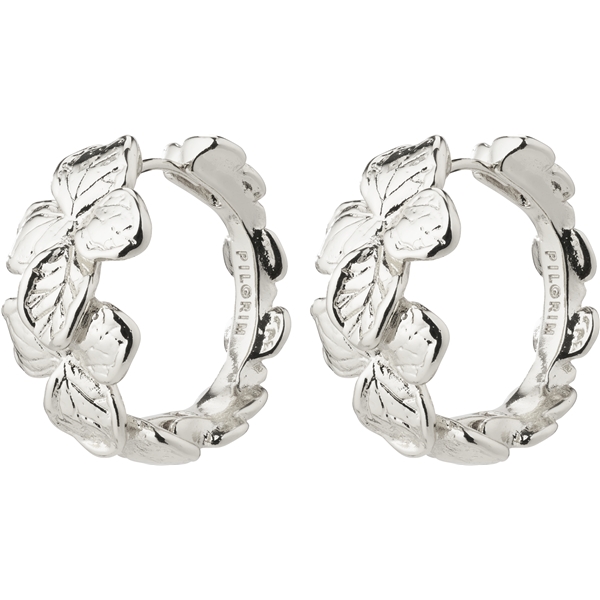 14233-6023 ECHO Hoop Silver Earrings (Bild 1 von 3)