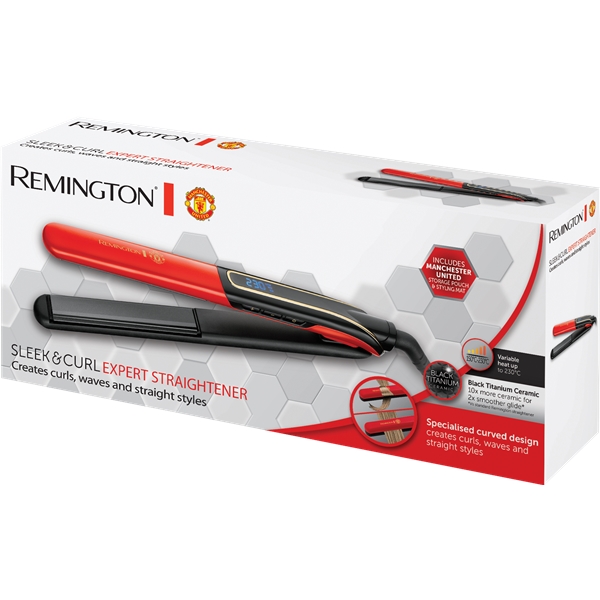 S6755 Manchester United Sleek & Curl Straightener (Bild 2 von 4)
