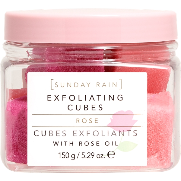 Sunday Rain Rose Exfoliating Cubes (Bild 1 von 3)