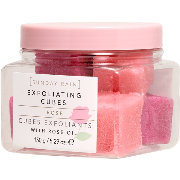 Sunday Rain Rose Exfoliating Cubes (Bild 2 von 3)