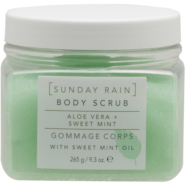 Sunday Rain Aloe & Sweet Mint Scrub (Bild 1 von 3)