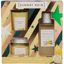 Sunday Rain Warm Vanilla Sugar Bath Trio
