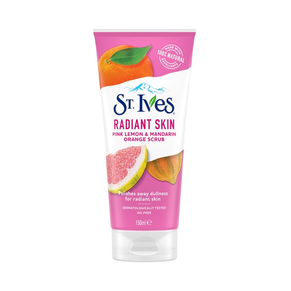 St. Ives Radiant Skin Pink Lemon & Mandarin Scrub