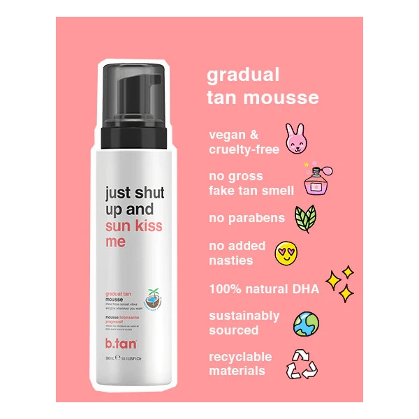 Just Shut Up & Sunkiss Me Gradual Tan Mousse (Bild 3 von 4)