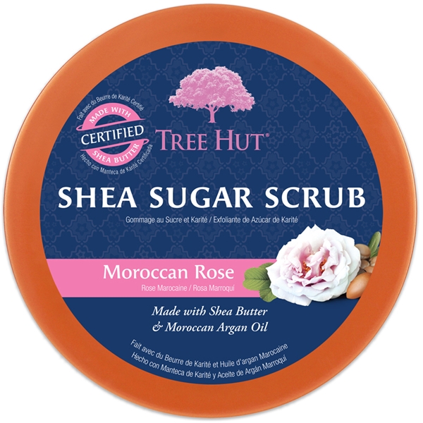 Tree Hut Shea Sugar Scrub Moroccan Rose (Bild 2 von 2)