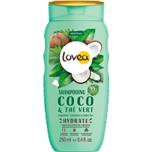250 ml - Lovea Coco & Green Tea Shampoo