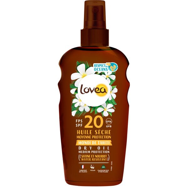 Lovea Dry Oil SPF20 - Medium Protection