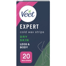 Veet Ready To Use Wax Strips - Dry Skin