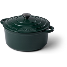 Darkgreen - Orrefors Jernverk Gusseisentopf 5L
