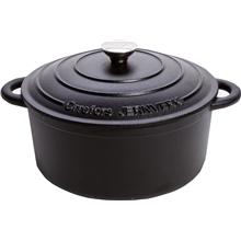 Schwarz - Orrefors Jernverk Gusseisentopf 5L