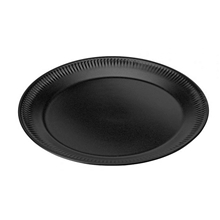 22 cm - Knabstrup Teller Schwarz