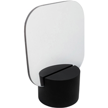 Schwarz - Spiel Spiegel auf Fuß