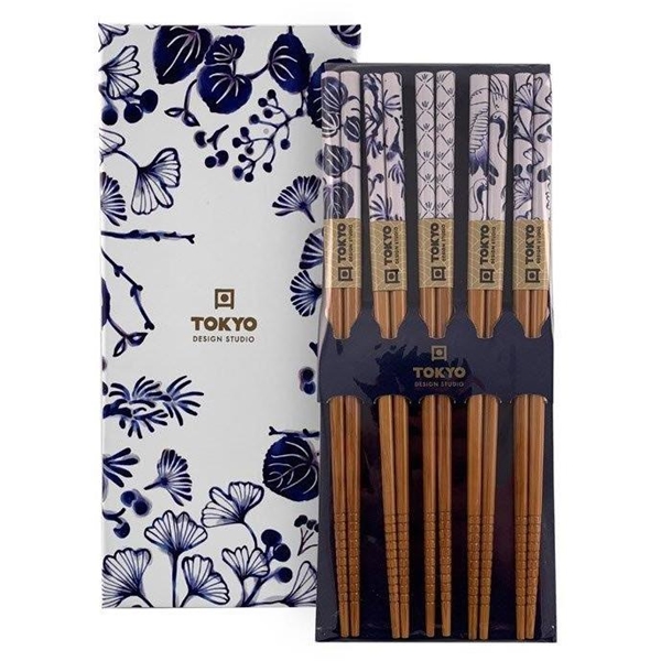 Chopstick-Set mit 5 Paaren