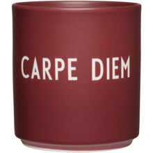 Design Letters Lieblingsbecher Carpe Diem / Burgundy