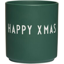 Design Letters Lieblingsbecher Happy Xmas / Dark Green