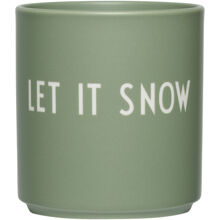 Design Letters Lieblingsbecher Let it snow / Green