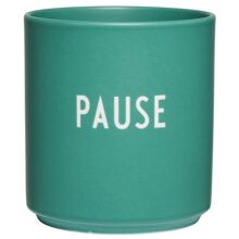 Design Letters Lieblingsbecher Pause / Antique Green