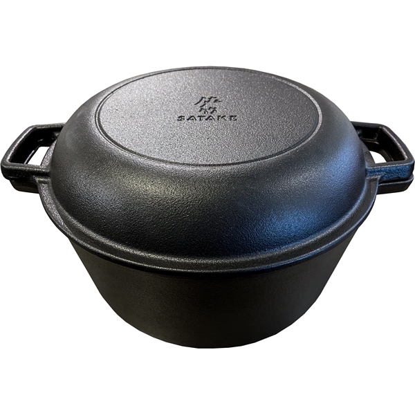 Satake Outdoor Gusseisentopf mit Bratdeckel (Bild 1 von 7)