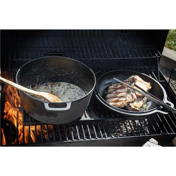 Satake Outdoor Gusseisentopf mit Bratdeckel (Bild 3 von 7)