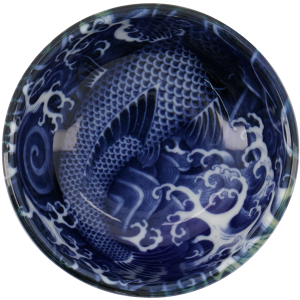 Japonismus Schale 8,7x3,7 cm (Bild 2 von 2)