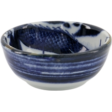 Dragon Blue - Japonismus Schale 8,7x3,7 cm