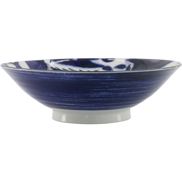 Japonismus Menbachi Schüssel 25,2x7,7 cm (Bild 2 von 3)
