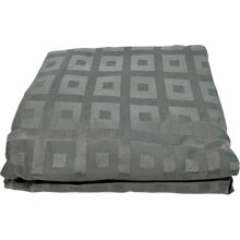 Dark grey - Jacquard Spannbettlaken 90 x 200 cm