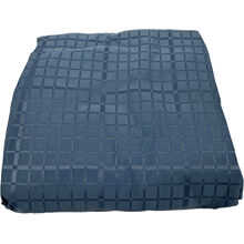 Polarblau - Jacquard Spannbettlaken 90 x 200 cm