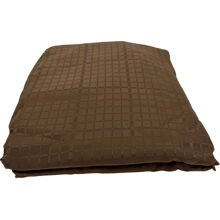 Braun - Jacquard Spannbettlaken 180 x 200 cm