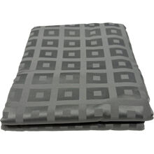 Dark grey - Jacquard-Bettlaken 240 x 260 cm