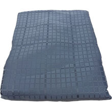 Polarblau - Jacquard-Bettlaken 240 x 260 cm